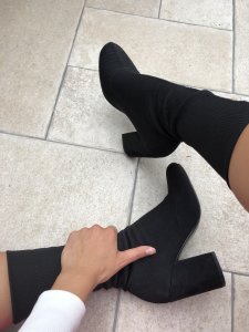Bottines bershka noir