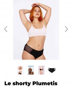 Shorty menstruel