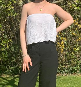 Bustier blanc
