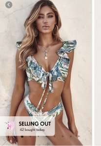 Haut de maillot de bain PLT