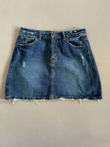 Jupe en jeans courte