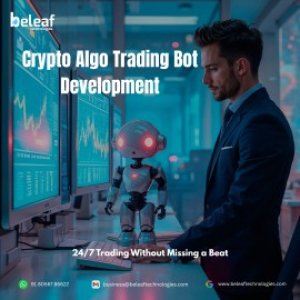 Custom Crypto Algo Trading Bot Development - Beleaf Technologies